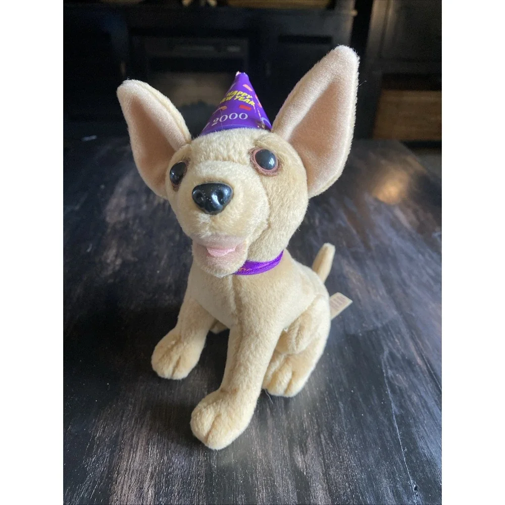 Vintage Taco Bell Yo Quiero Taco Bell Dogs Plush Chihuahuas Collectible Y2K 2000